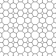 dual triangulated dual inset square tiling