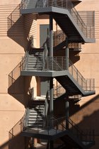 Engineering Hall Stair Shadows