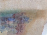 Faded paint