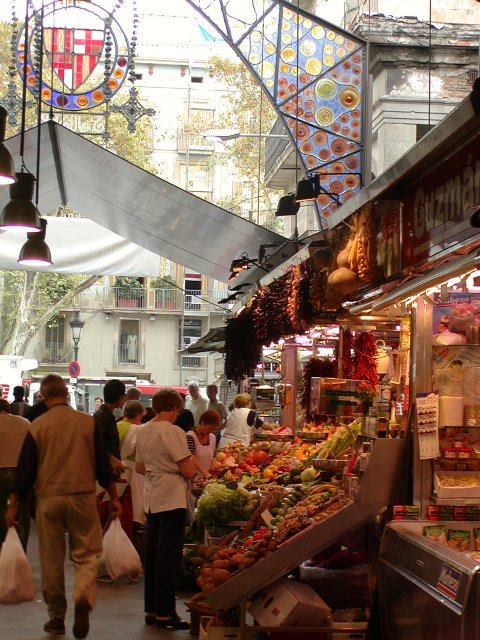 Market interior
