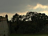 Walled field