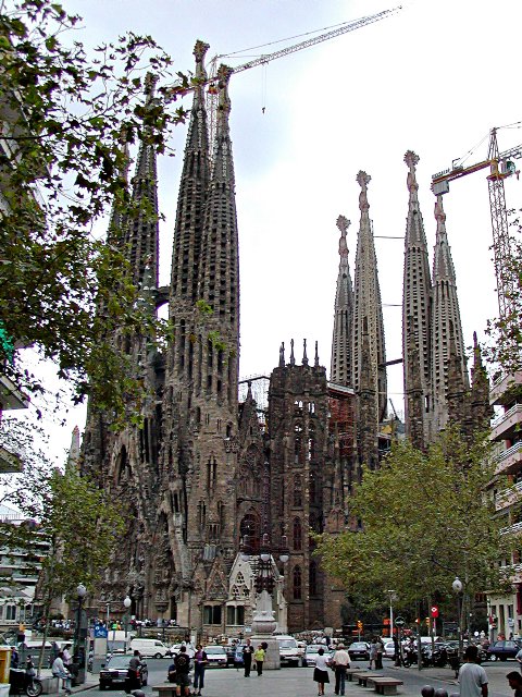 From Avinguda de Gaudí