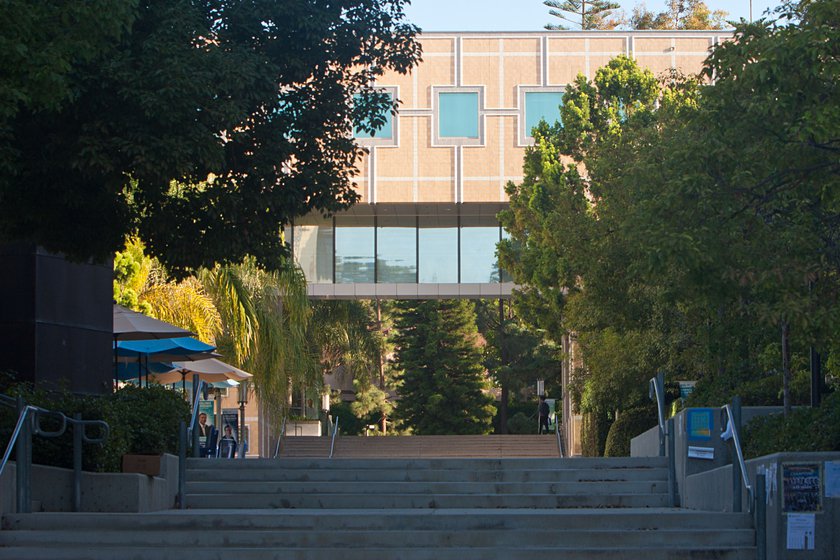 Engineering Gateway from the UC Irvine campus