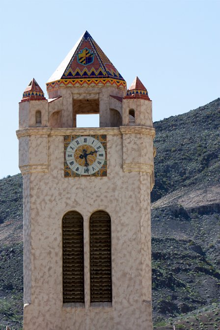 Clock tower, Scotty's Castle