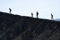 Hikers, Ubehebe Crater