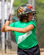 Ashley at bat