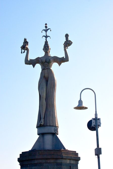 Imperia statue in Konstanz