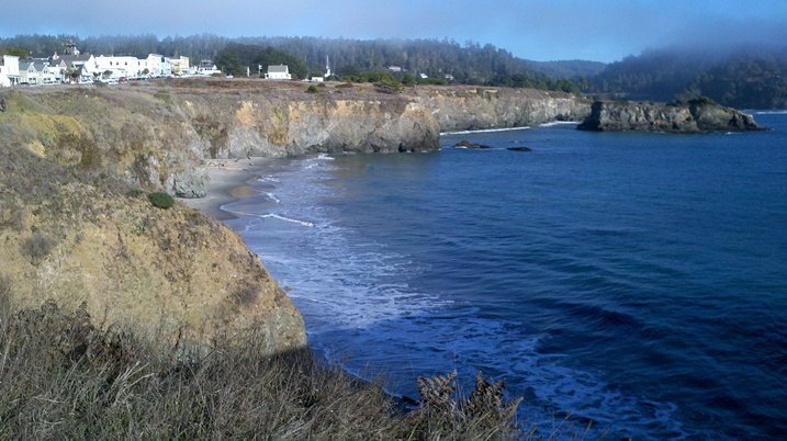 Mendocino from the headlands