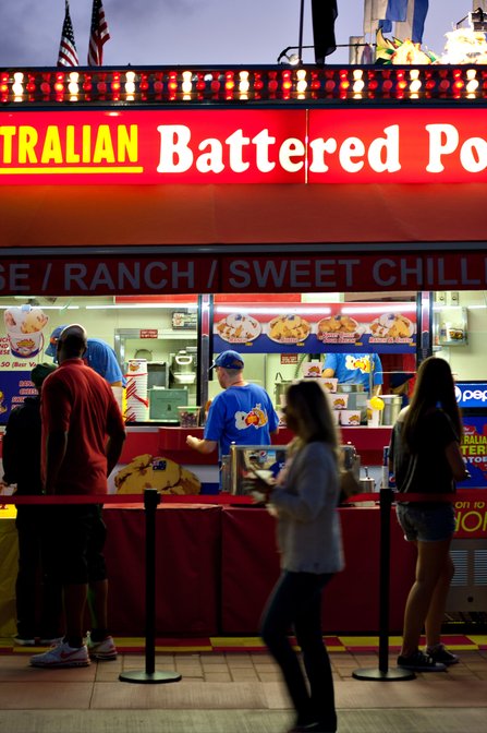Battered Potatoes