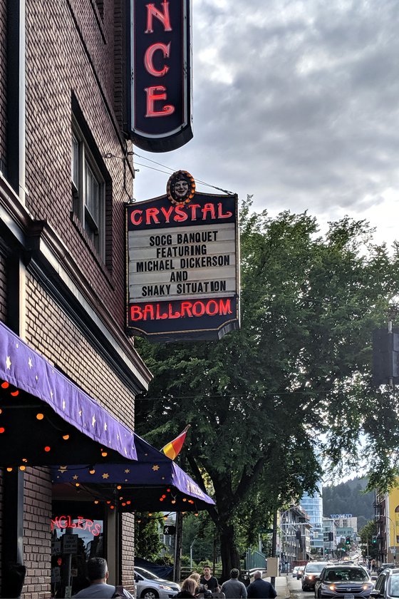 Marquee for Michael Dickerson and Shaky Situation