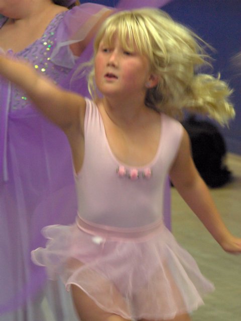 Sara dancing