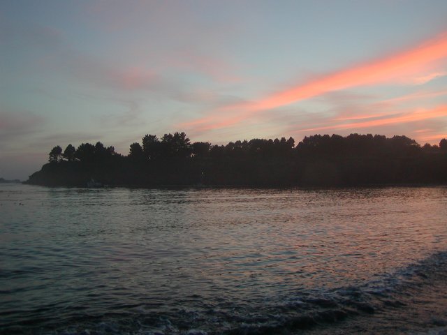 Little River sunset