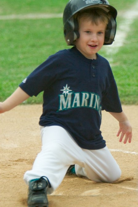 Jacob slides home