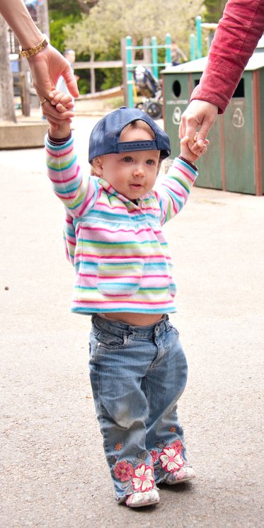 Abigail Walking, II