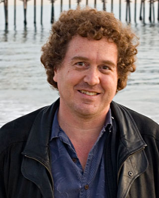 David Eppstein at the Balboa pier, December 2009