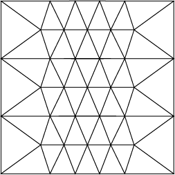 square partitioned into 60 acute triangles