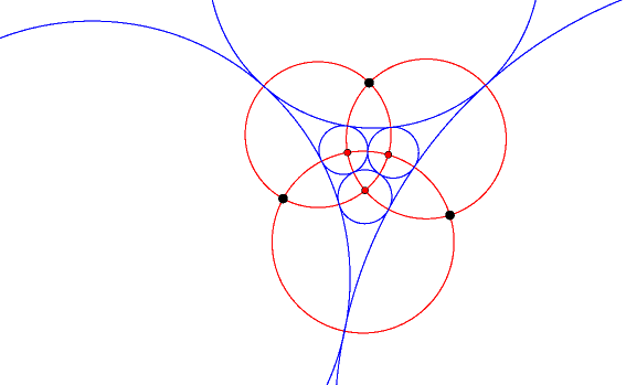 Circle realization of octahedron skeleton