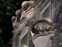 Casa Batlló at night, I