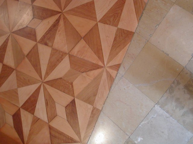 Floor tile detail