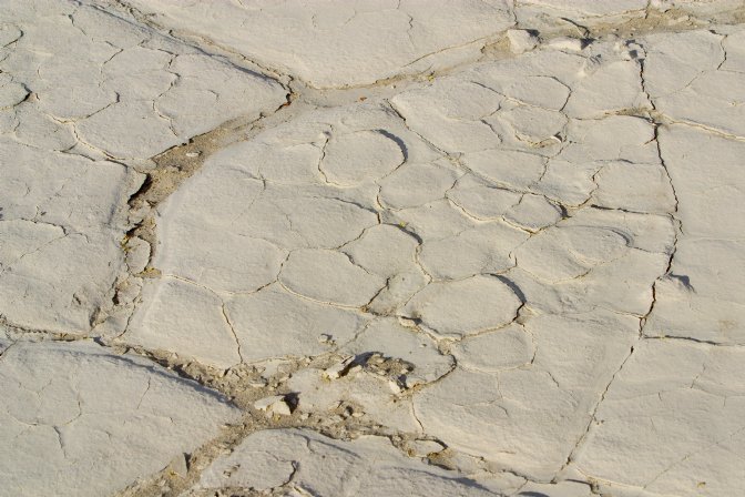 Cracked mud, Mesquite Dunes, IV