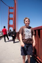 Timothy On The Golden Gate