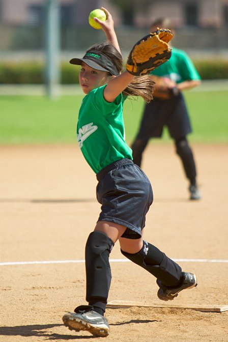 Kayla pitching