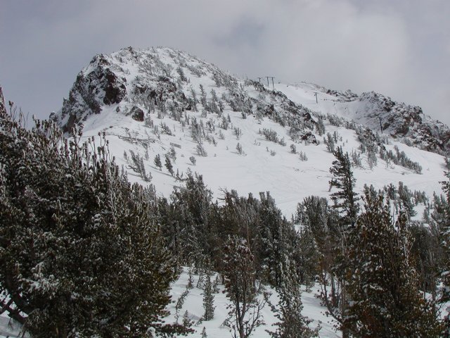 Philippe's Peak from Chair 13