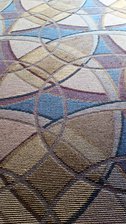 Circle Arrangement Carpet LAX
