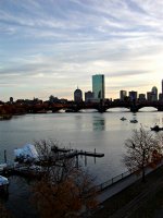 Wide view of the Charles