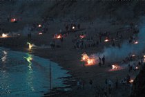 Pyromaniacs on the beach, III