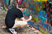 Lennon Wall Painter, I