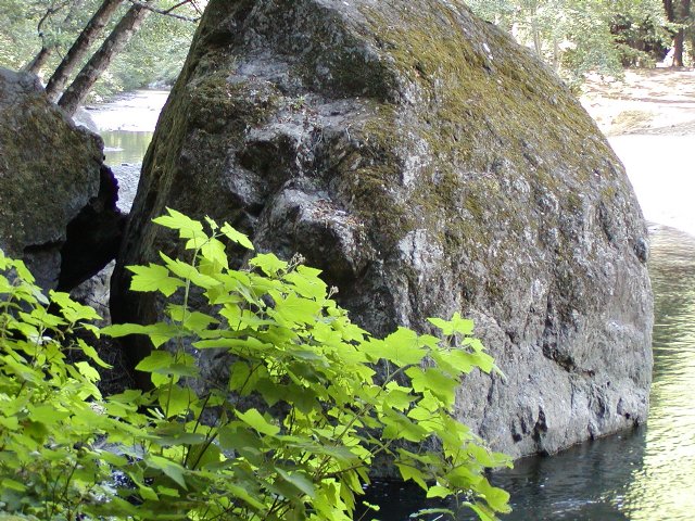 River boulder