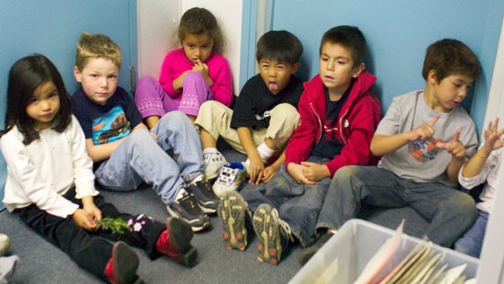 Kids in the corner