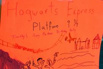 Platform 9 3/4 and the Hogwarts Express