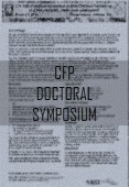 call for papers doctoral symposium pdf