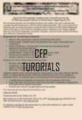 call for papers tutorials pdf