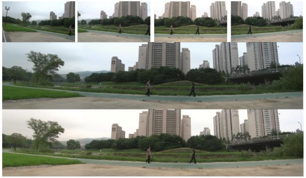 Automatic Reference Selection for Parametric Color Correction Schemes for Panoramic Video Stitching