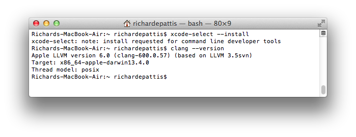 Clang C/C++ Download and Installation Instructions