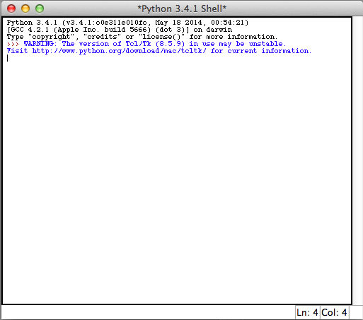 Python Idle Download Mac Os X