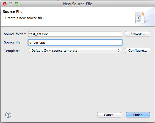 Course Library Installation/Use in Eclipse/C++ Instructions