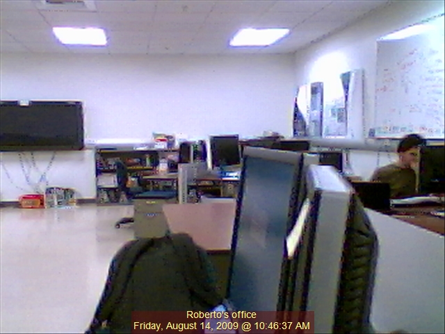Webcam shot