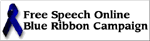 [Blue Ribbon Free Speach Campaign icon]